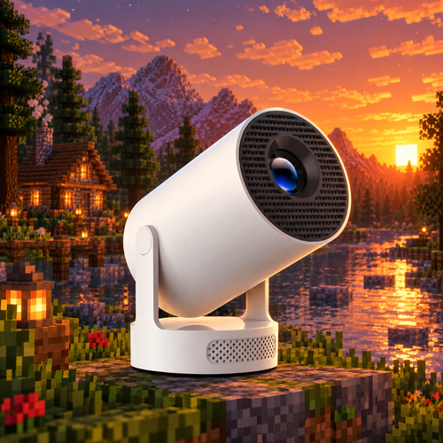 Minecraft Room Projector | Nostalgic Sunset Wall & Ceiling Light